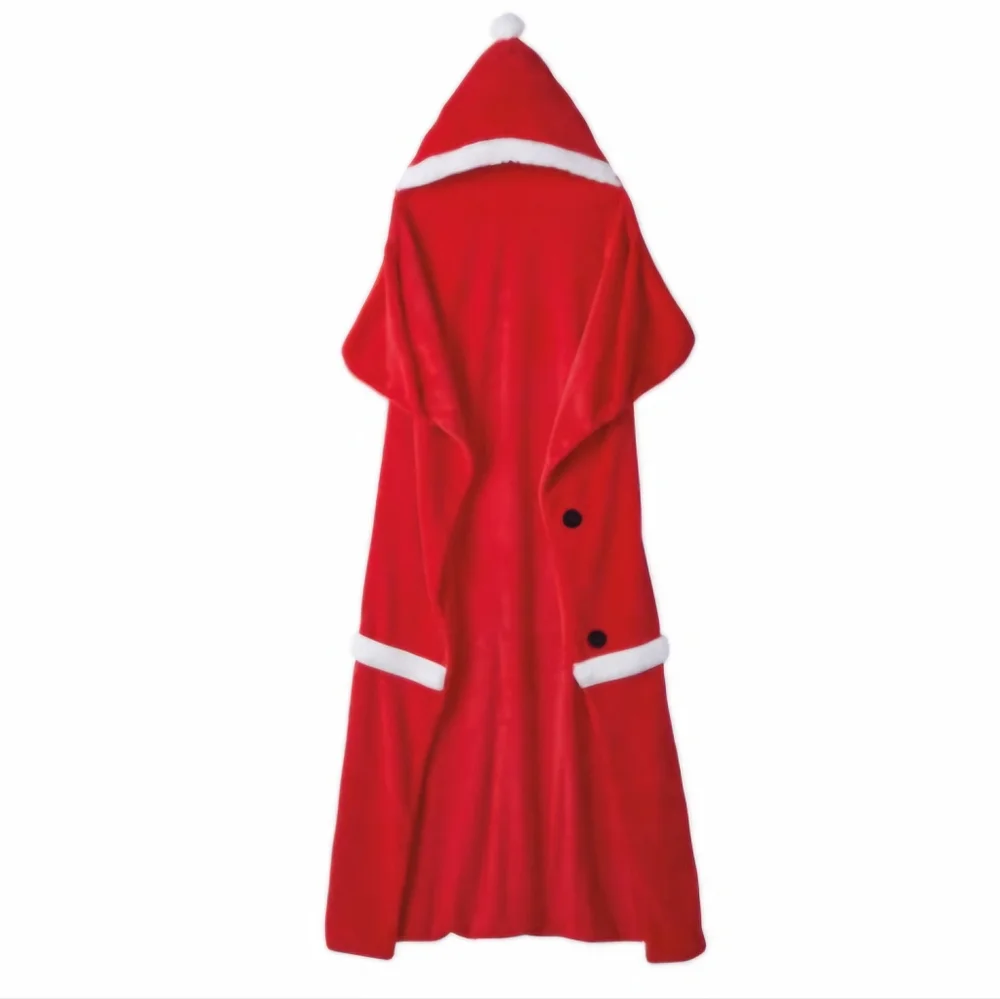 Santa hooded blanket